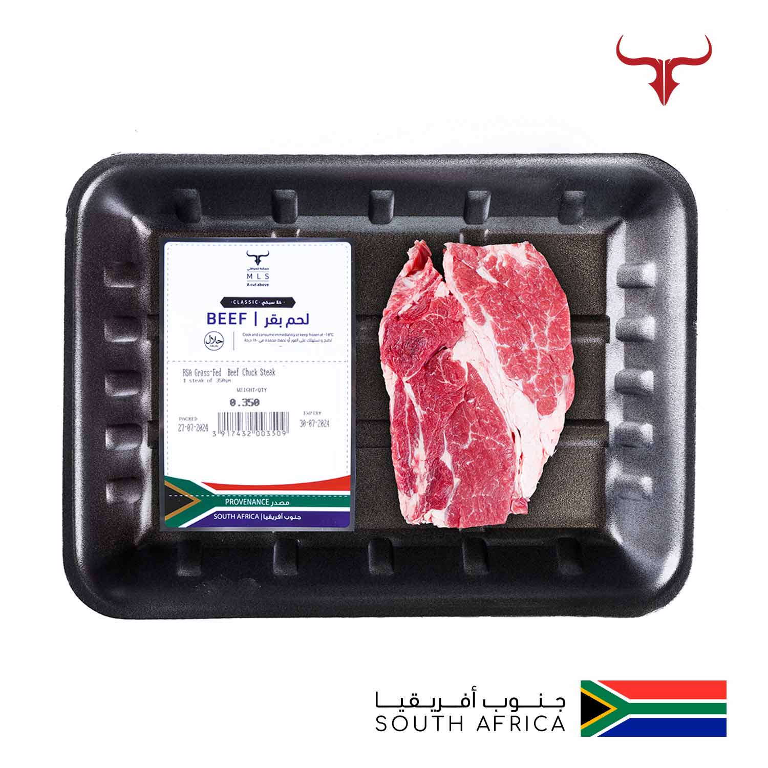 RSA Grass-Fed Beef Chuck Steak - Image 6