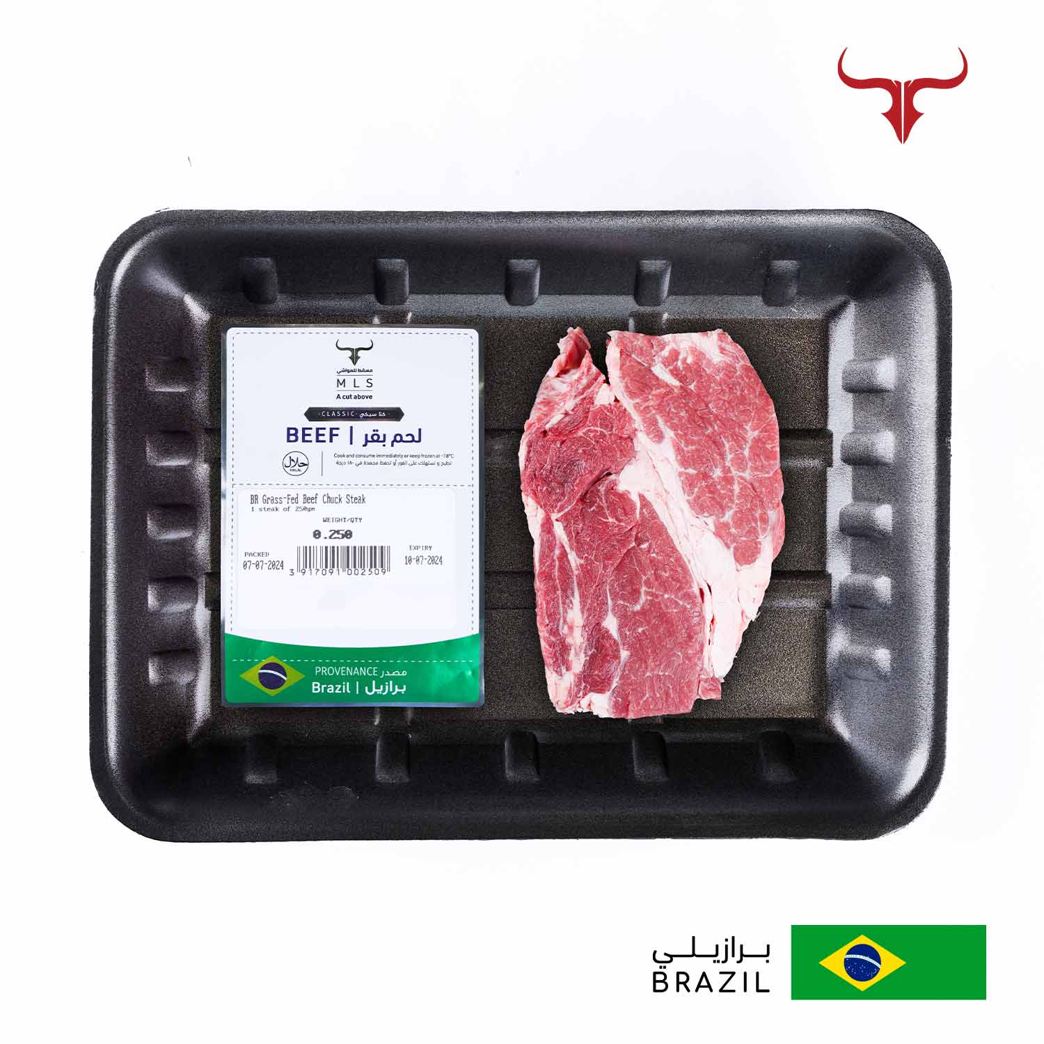BR Grass-Fed Beef Chuck Steak - Image 5