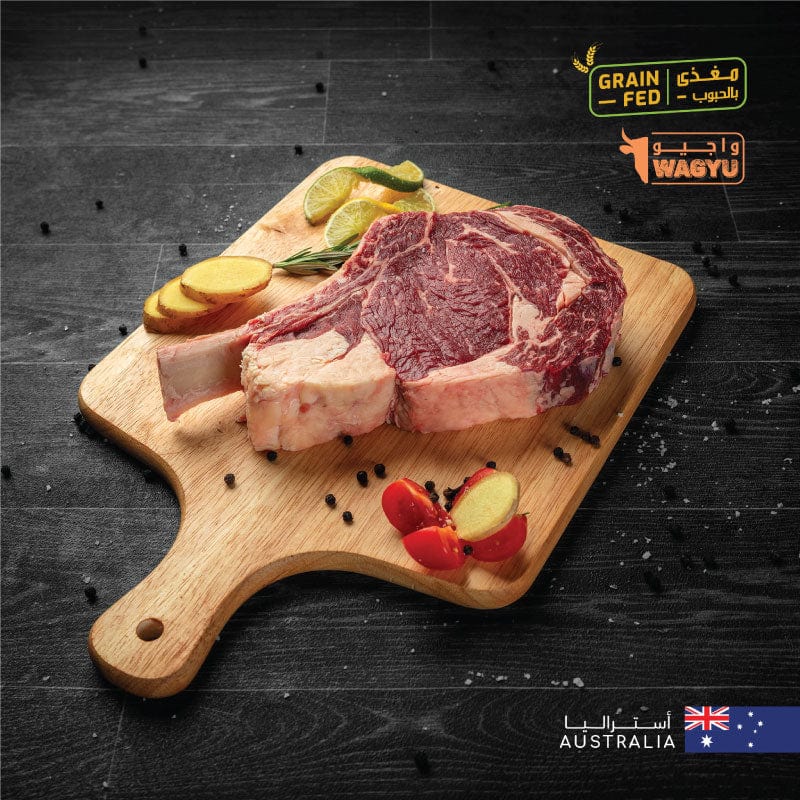AUS Wagyu Beef Bone-in Ribeye Steak MB 6/7 x 1 - Image 3