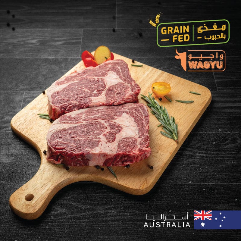 AUS Wagyu Beef Ribeye Steak MB 6/7 - Image 6
