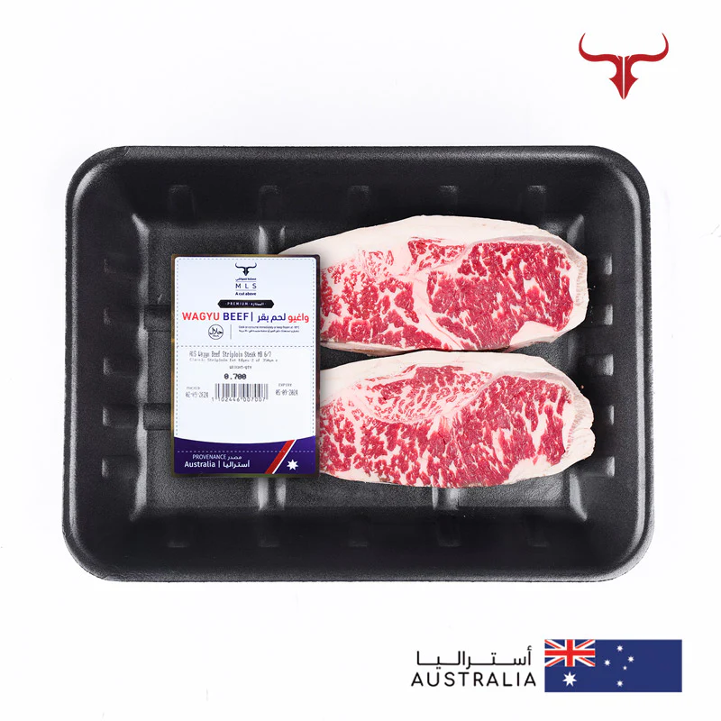 AUS Wagyu Beef Striploin Steak MB 6/7 - Image 5