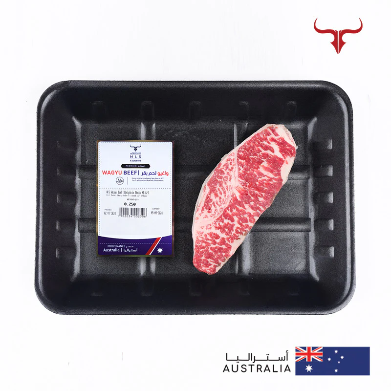 AUS Wagyu Beef Striploin Steak MB 6/7 - Image 8