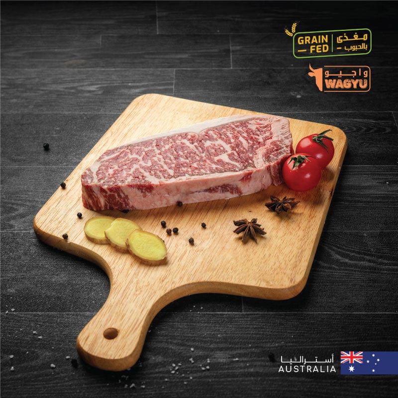 AUS Wagyu Beef Striploin Steak MB 8/9 - Image 3