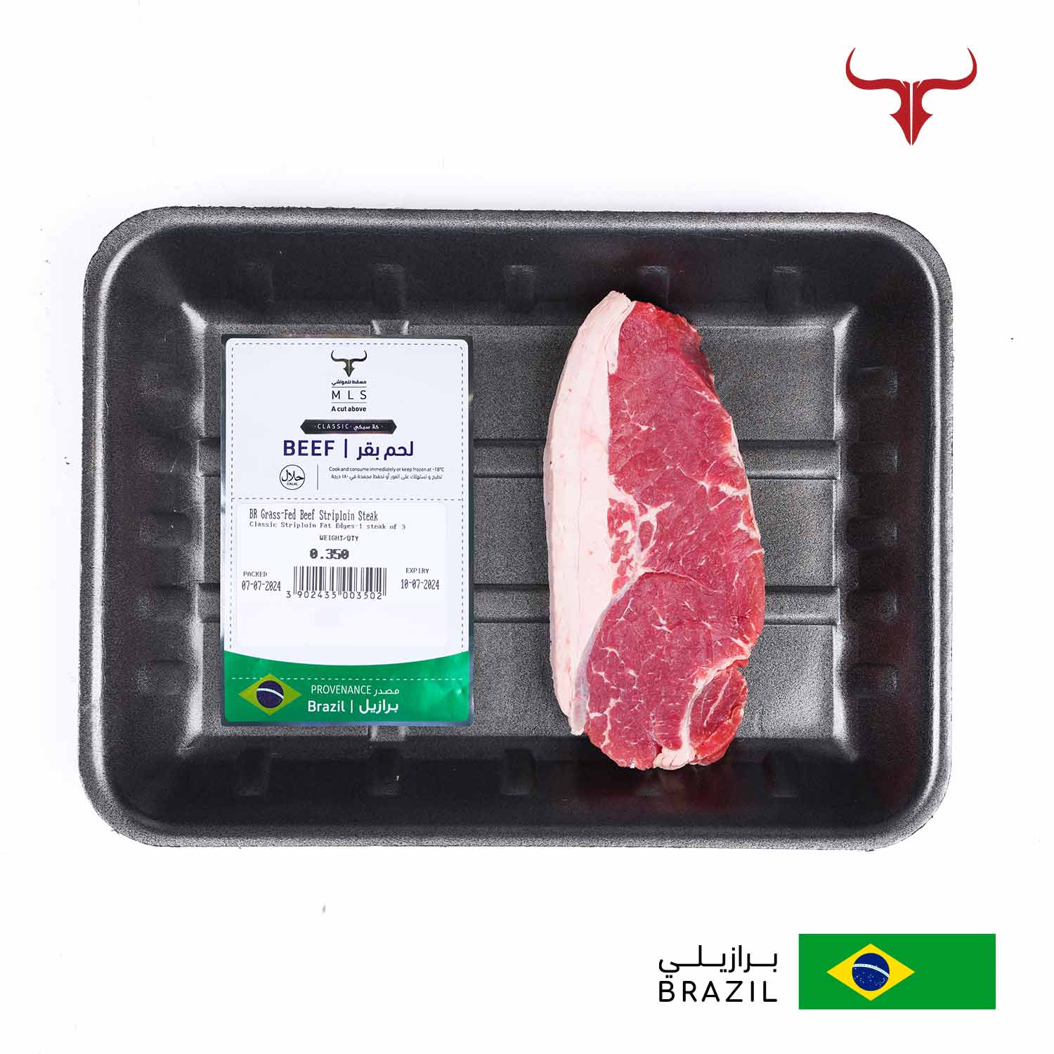 BR Grass-Fed Beef Striploin Steak - Image 5