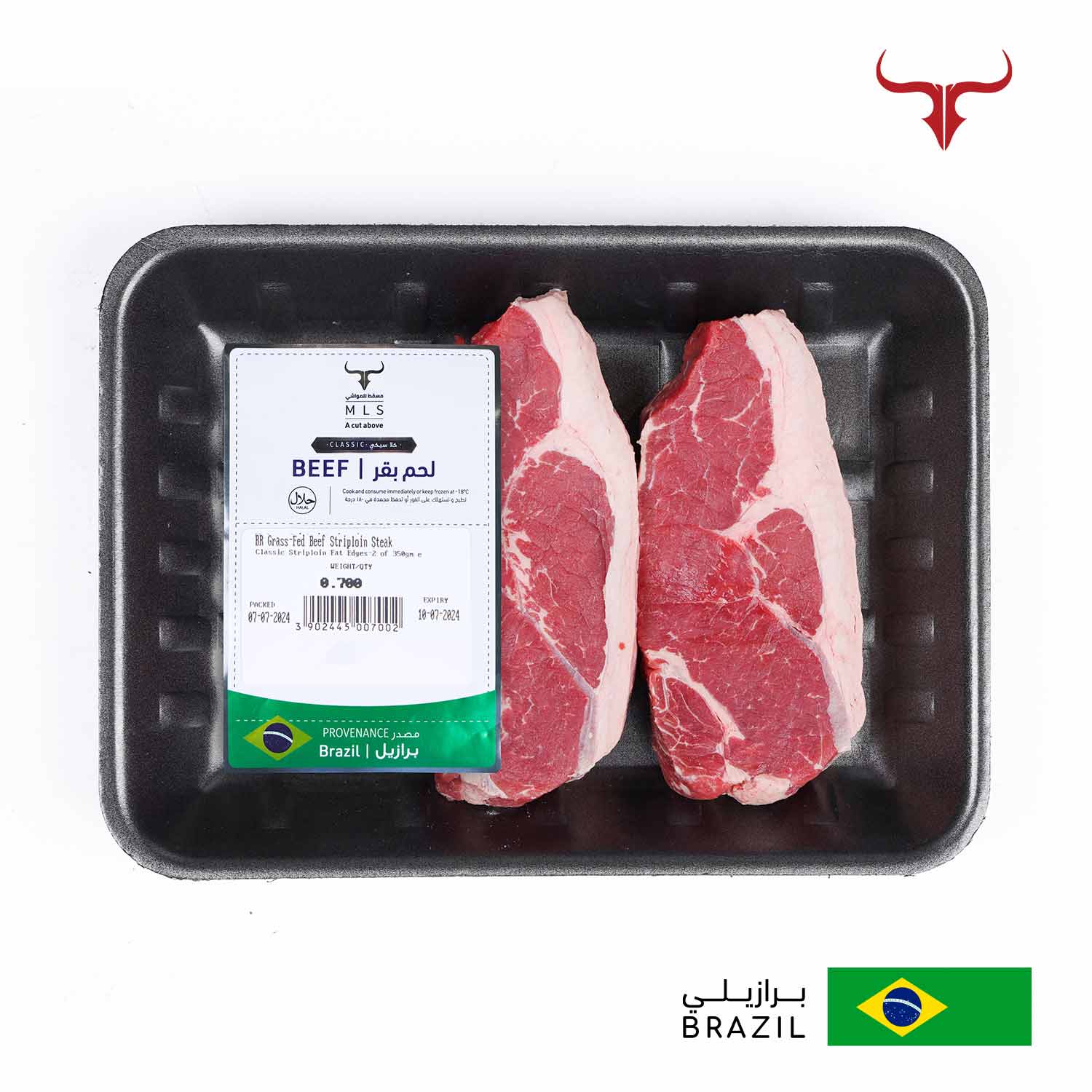 BR Grass-Fed Beef Striploin Steak - Image 13