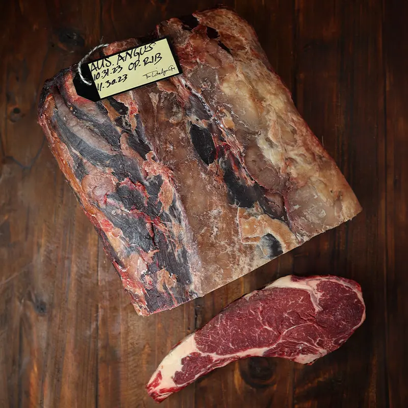 Dry Aged AUS Angus Beef Bone-in Ribeye Steak 500gm x 1 - Image 3