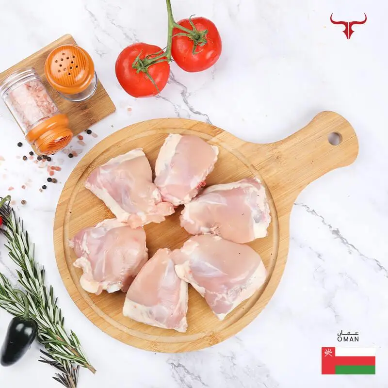 Local Chicken Thighs Bone-in Skinless 500gm