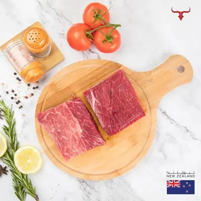 NZ Grass-Fed Beef Flat Iron Steak - Image 2