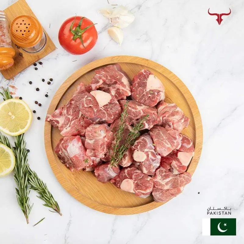 PAK Mutton Bone-in Cubes