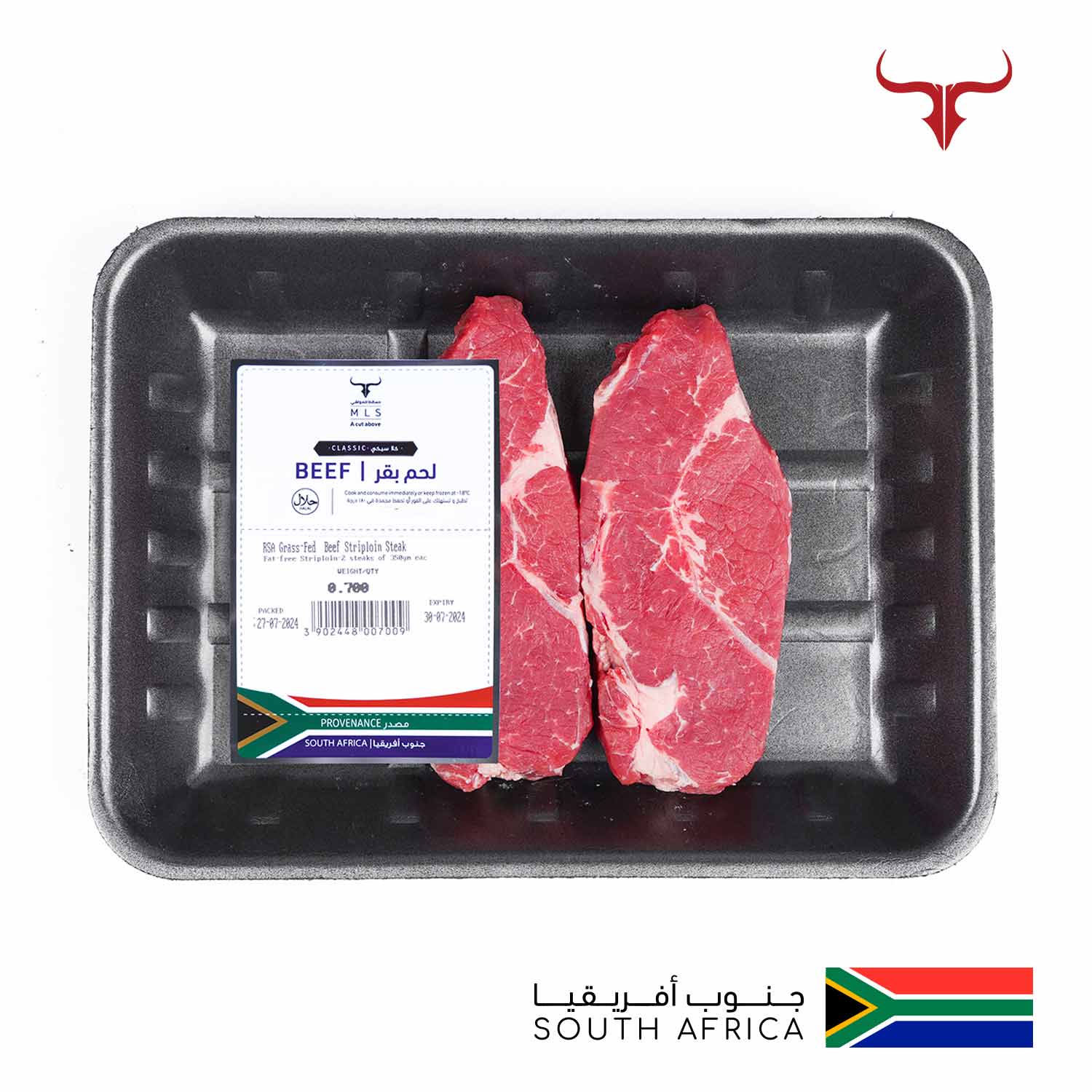 RSA Grass-Fed Beef Striploin Steak - Image 5
