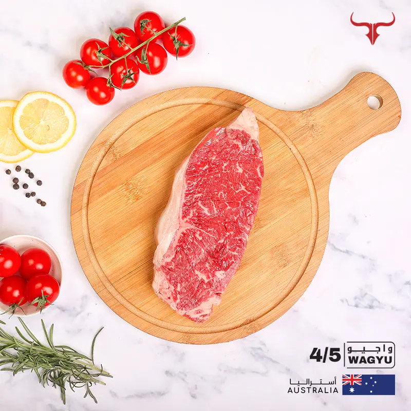 AUS Wagyu Beef Striploin Steak MB 4/5 - Image 4