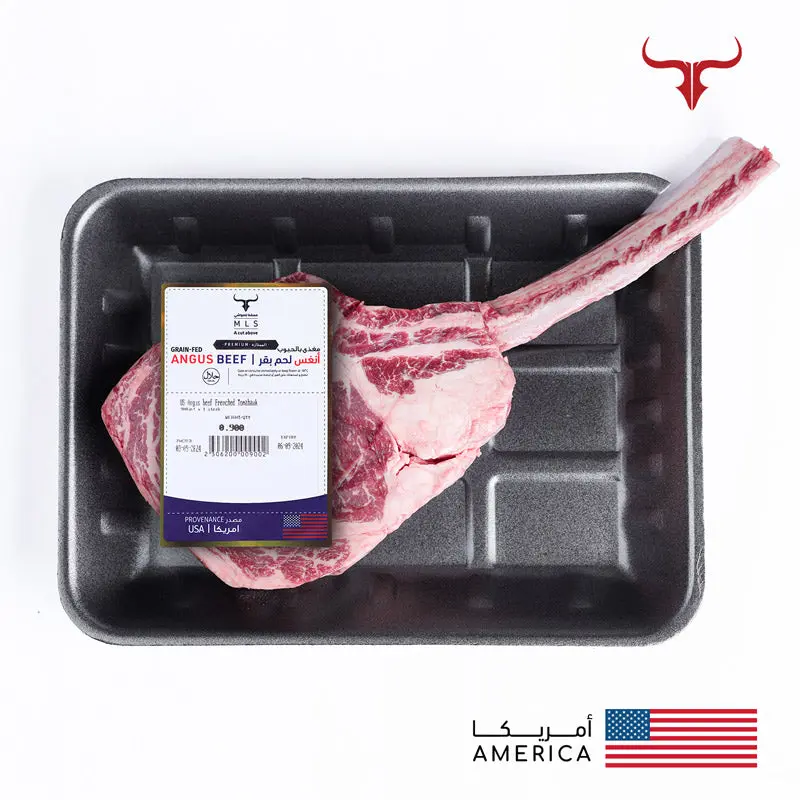 US Angus Beef Frenched Tomahawk 900gm+ x 1 steak - Image 2